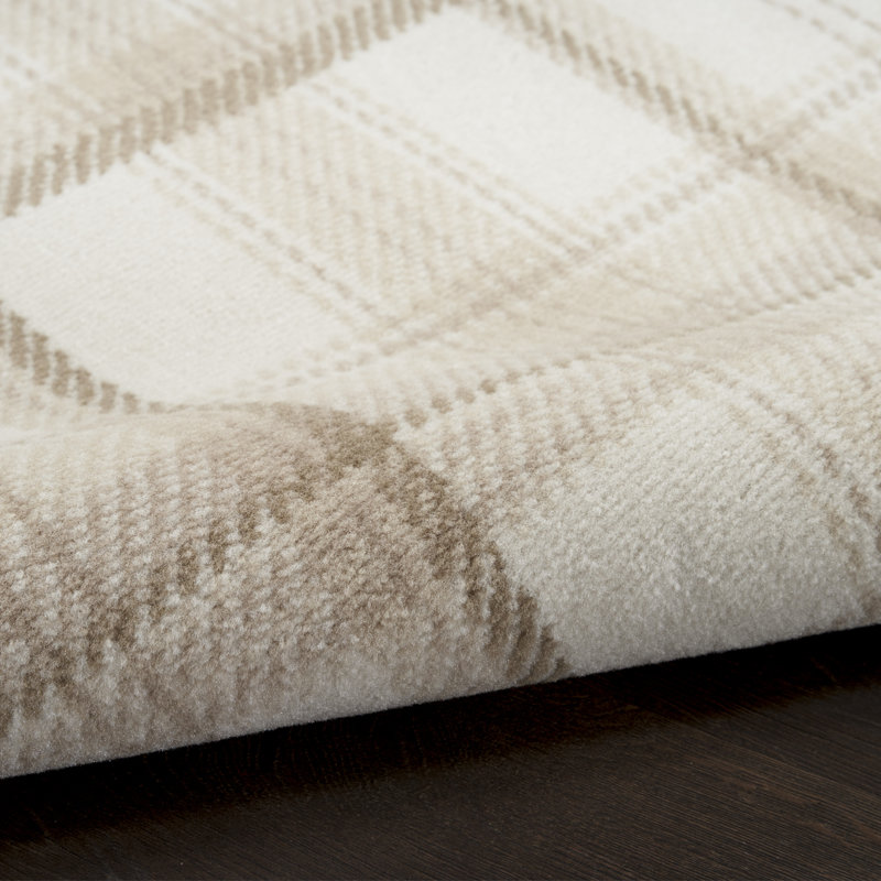 Yeraldo Plaid Indoor Rug, Rectangle 8'6" x 12'