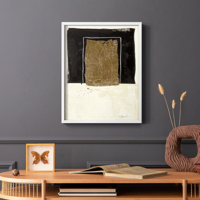 Standing Strong I Framed Print - Solid Wood, White Single Picture Framed, 10" H x 8" W