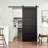 Paneled Solid Manufactured Wood Barn Door with Installation Hardware Kit-76581559-70988270