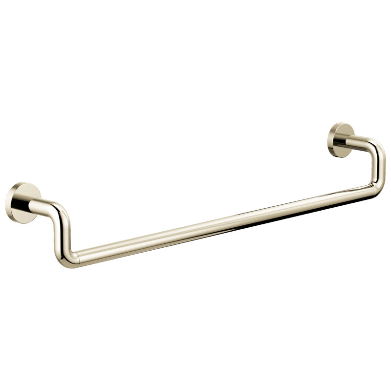 Litze® 24" Towel Bar, Polished Nickel