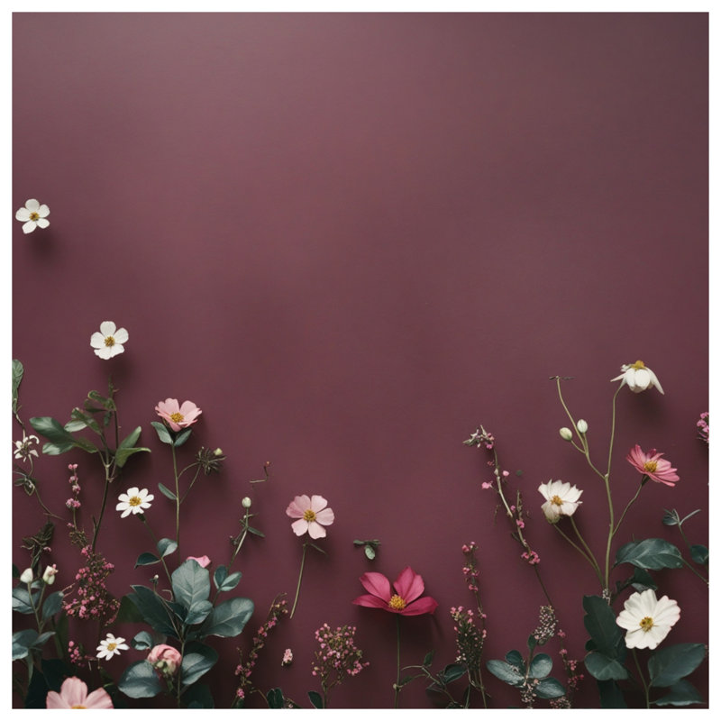 Édredon fleurs roses, Grand lit