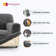 Stretchy Slipcover for Recliner Armchair - Easy to Clean & Durable - Microfibra Collection 