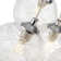 Lonzel 13-Light Dimmable Glass Cloud Bubble Chandelier