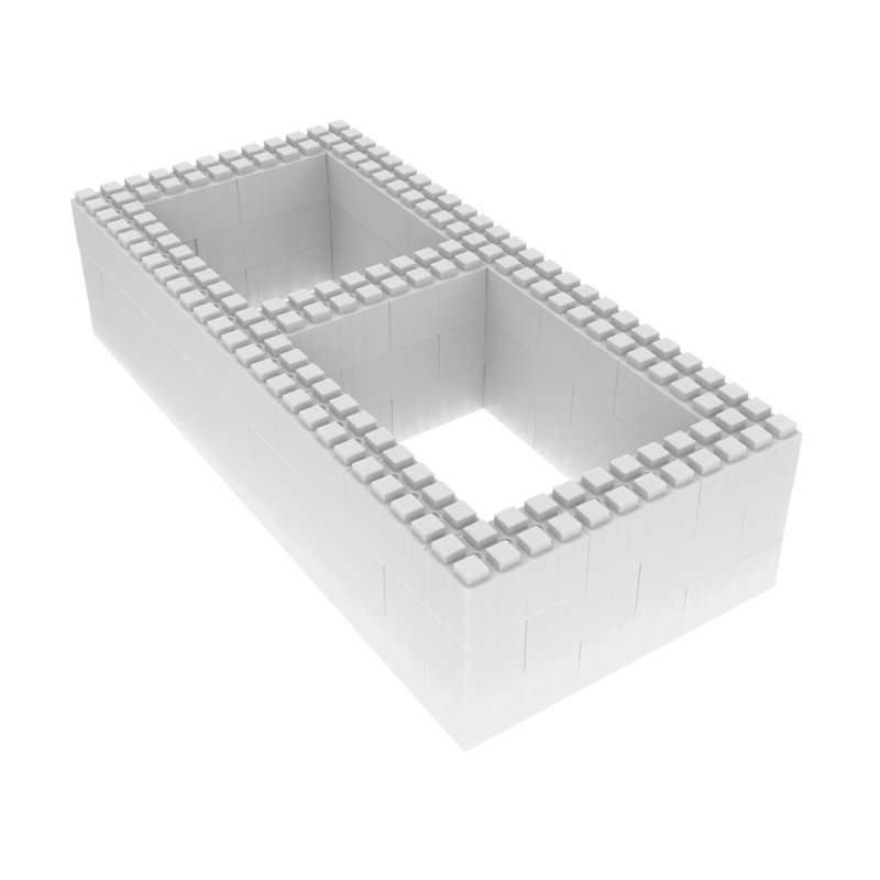 Ensemble de lit EverBlock, Simple, Transparent