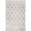 Tapis gris touffeté à la main Cureton-580657705