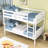 Dekon Kids Twin Over Twin Bunk Bed-1477261735