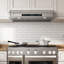 36" 900 CFM  Ducted Under Cabinet Range Hood Stainless Steel Quiet 4 Speed Gesture Remote and Touch Panel Control with LED Lights-111912119-124637545