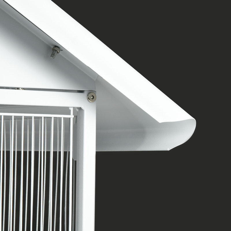 168cm Pointed Top Floor Bird Cage with Wheels