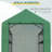 Walk-In Greenhouse For Tropical Planting - 94.52" X 70.45" 81.22", Enhance Plant Health With Resistance 18 Shelves, Control Climate, Being