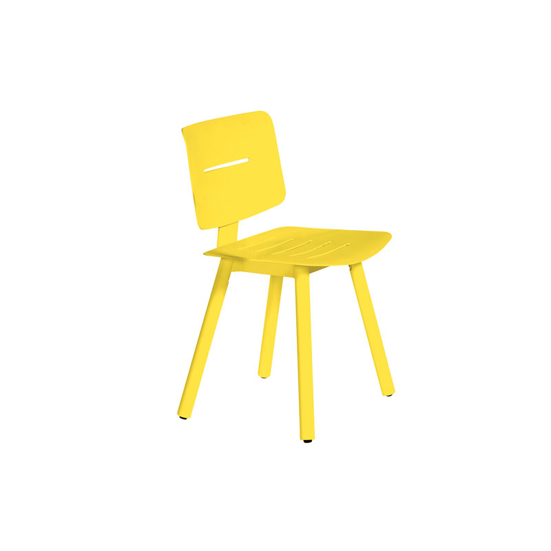 Coco Patio Dining Side Chair, Lemon/Anthracite, No, Does Not Apply