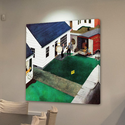 The Tuba Next Door by George Hughes - Painting on Canvas