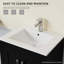 Armoire de meuble-lavabo avec lavabo 20 po