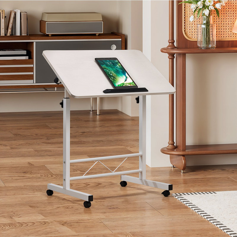 Adjustable Metal Base Computer Desk