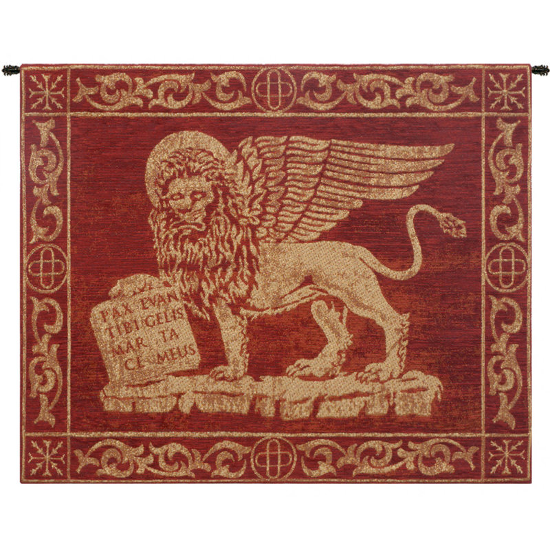 Italian Loom Woven Cotton Blend Wall Hanging