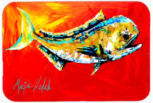 Planche à découper poisson en verre