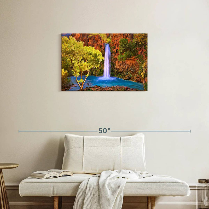 Alvord Crystalline Havasu Falls, H 20 po x l 30 po