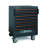 Beta C45PROX+MA Garage Tool Storage Cabinet System, Stainless Steel Coated Worktop 116.34" L x 19.49" D x 78.74" H