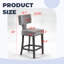 Ensemble de 2 tabourets de bar Mid-Century Modern-1509333396