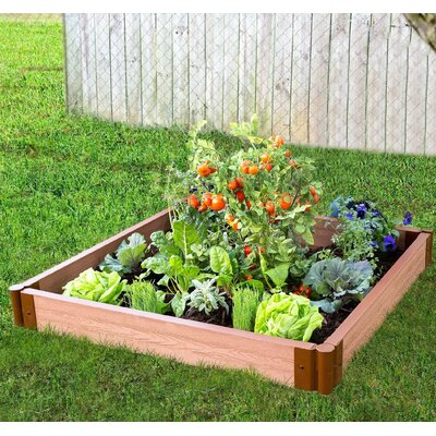 4 ft x 4 ft Plastic Raised Garden Bed -  Frame It All, RVG-SQR1