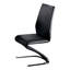 Chaise de salle à manger en similicuir 2 pièces-1525437391