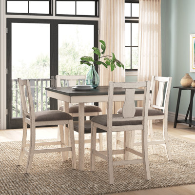 Salas 5-Piece Counter Height Dining Table Set