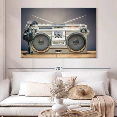 Abarca Headphones And Boombox