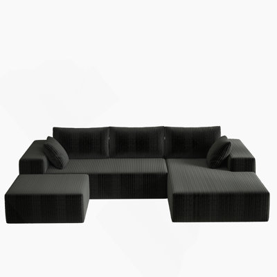 Upholstered Ottoman For Living Room Bedroom