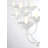 Detricia 8 - Light Plaster White Kitchen Island Pendant