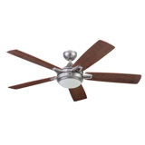 Hitchings 52'' Smart Home Ceiling Fan with LED Lights and Remote Included