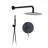 Thermostatic Complete Shower System with Rough in-Valve-97571239