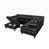 Black Faux Leather selected