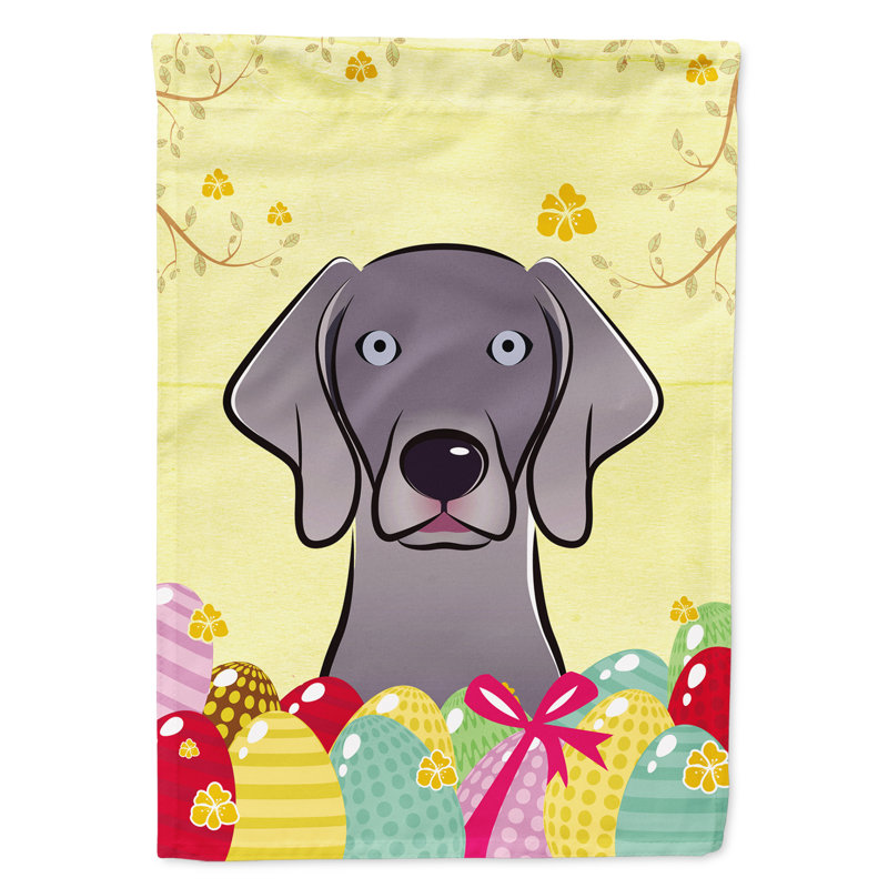 Drapeau de jardin Eron, Weimaraner