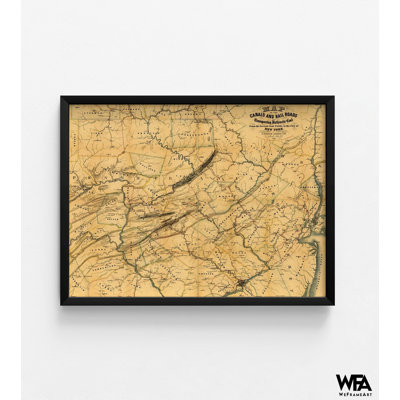Canaux et chemins de fer pour le transport du charbon anthracite de plusieurs champs de charbon à la ville de New York, décor de maison rustique de New York