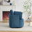 33.83" W Upholstered Swivel Barrel Chair-114294638