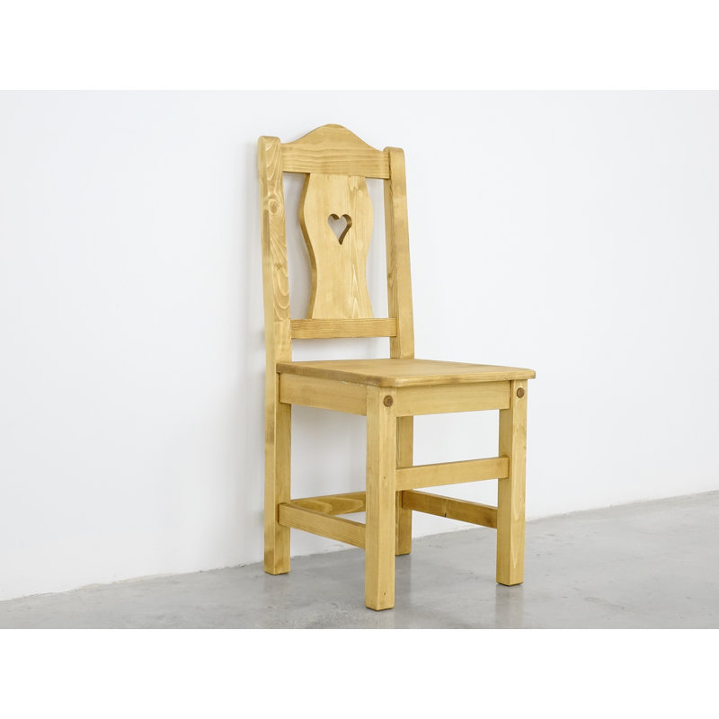 Schmid 42cm H Solid Wood Slat Back Side Chair