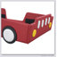 Lit plateforme avec roulettes Race-1266082566