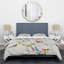 Multicolore oiseau sur arbre - Ensemble de housse de couette Modern Farmhouse - Microfibre de polyester-38757497