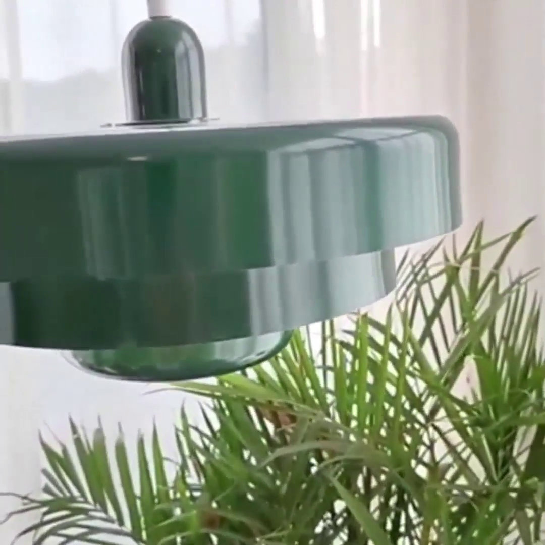 Luminaire suspendu de style Mid-Century à 3 niveaux avec abat-jour encastré en métal 3 lumières pour table de salle à manger