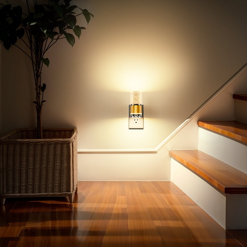 Lampe de chevet murale avec capteur de lumière 3000K