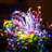 66 ft Solar Powered 200 LED String Light Holiday Decorations Outdoor Waterproof-2101436720