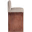 Shaw Chenille Fabric Upholstered Counter Stool-112293674-112293678