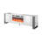 Rickeisha TV Stand for TVs up to 85" with Electric Fireplace Included-1990958070