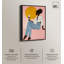 Art rétro sur toile, "Peaceful Sip"-107412365-107412366