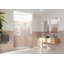 62.5" W x 78" H Pivot Frameless Shower Door-1255124052