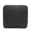 Grand repose-pieds capitonné Malta gris anthracite Malta-846211315