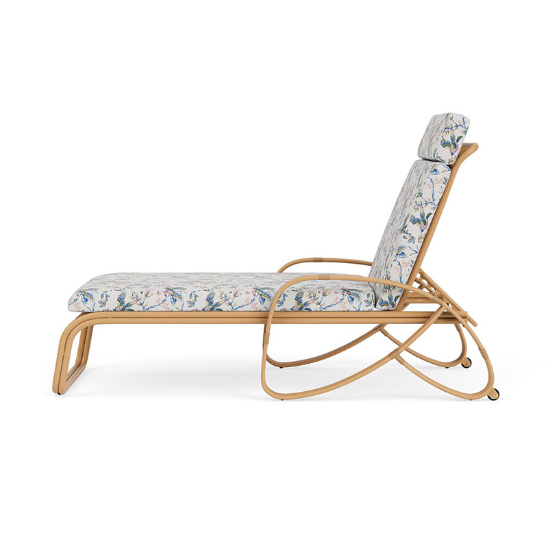Riviera Outdoor Chaise Lounge, Whimsical Bird Song