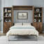 Demi-lit escamotable à ouverture et fermeture semi-automatique avec 1 tablette de rangement d'armoire latérale, lit économiseur d'espace idéal pour la chambre d'amis, la chambre à coucher, la chambre d'amis, le bureau personnel-2110307736-2085815274-2082985942