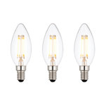 4W E14 SES C35 Candle LED Dimmable Bulb - 420lm 2700K Warm White