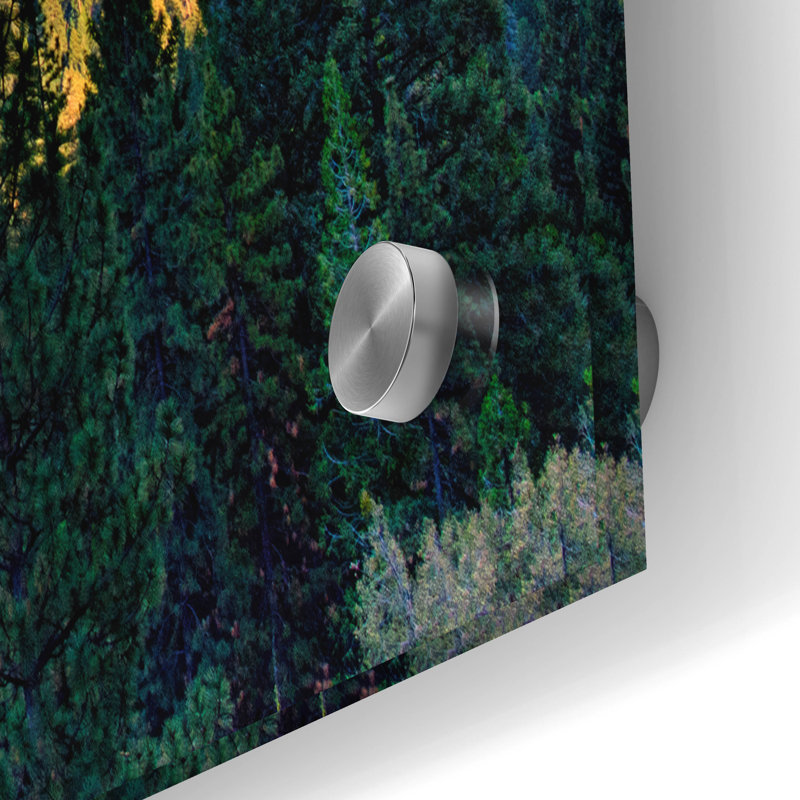 «Spring Storm Over Yosemite» par Rick Berk, art mural en verre acrylique, H 24 po x l 36 po x P 0,2 po