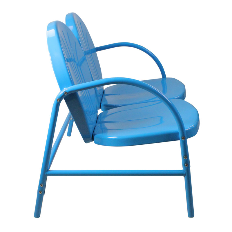 Causeuse d'extérieur 47 po, bleu